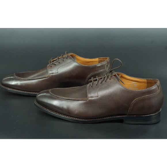 Allen Edmonds Watson Split Toe Derby Oxford Men Shoes Size 11.5 Brown New $395 main image 4